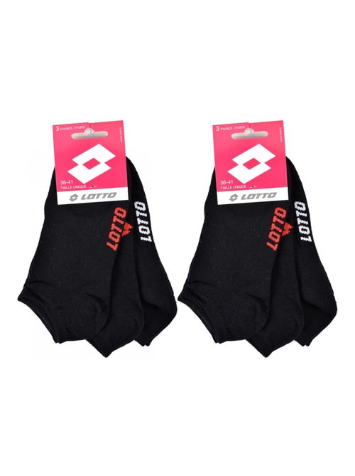Chaussettes Femme LOTTO - Pack de 6 - Kiabi