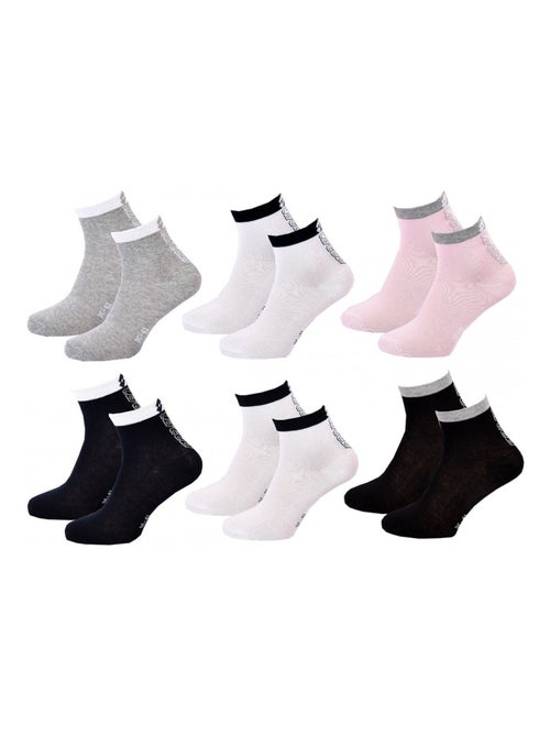 Chaussettes Femme LOTTO - Pack de 6 - Kiabi