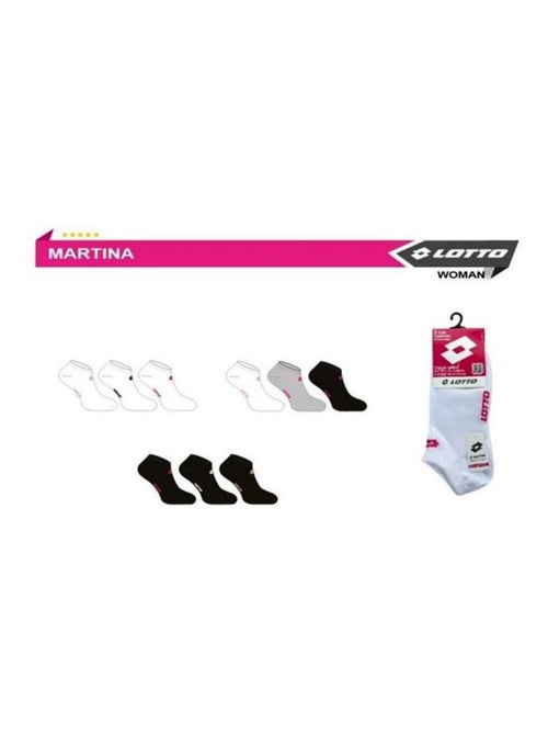 Chaussettes Femme LOTTO - Pack de 9 - Kiabi