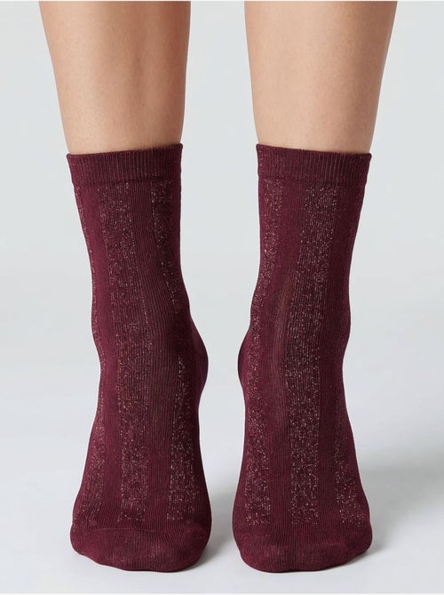 Chaussettes femme motif zèbre 'deeluxe' - Kiabi Chaussettes femme motif zèbre 'deeluxe' - Kiabi