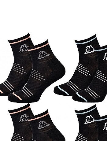 Chaussettes Femme QUARTER KAPPA - Pack de 4