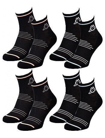 Chaussettes Femme QUARTER KAPPA - Pack de 4