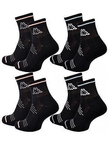 Chaussettes Femme QUARTER KAPPA - Pack de 4