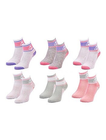 Chaussettes Femme QUARTER KAPPA - Pack de 6