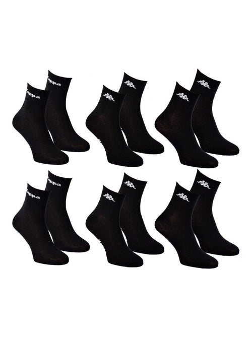 Chaussettes Femme QUARTER KAPPA - Pack de 6 - Kiabi