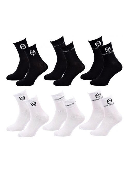 Chaussettes Femme QUARTER SERGIO TACCHINI - Pack de 12 - Kiabi
