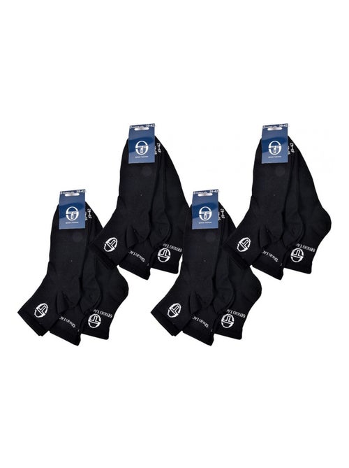 Chaussettes Femme QUARTER SERGIO TACCHINI - Pack de 12 - Kiabi