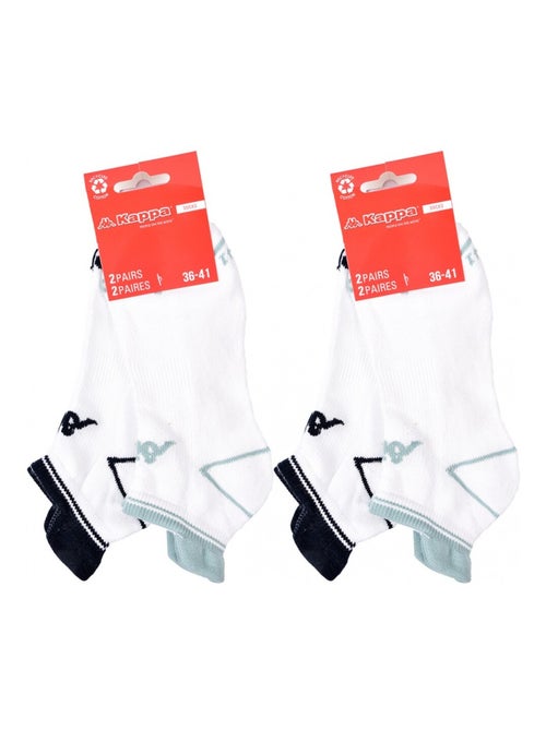 Chaussettes Femme SNEAKER KAPPA - Pack de 4 - Kiabi
