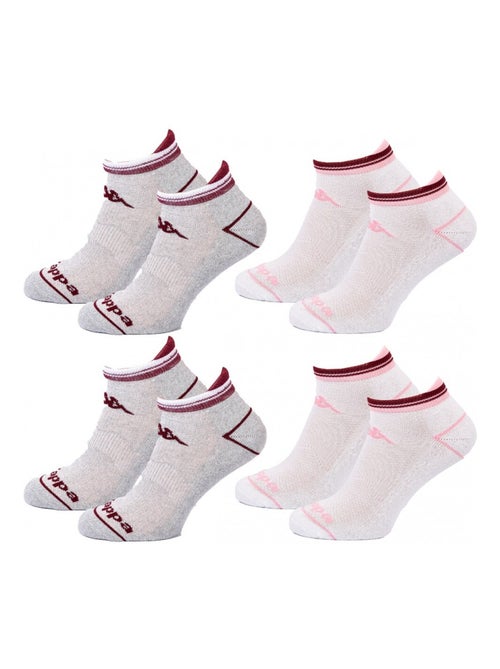 Chaussettes Femme SNEAKER KAPPA - Pack de 4 - Kiabi