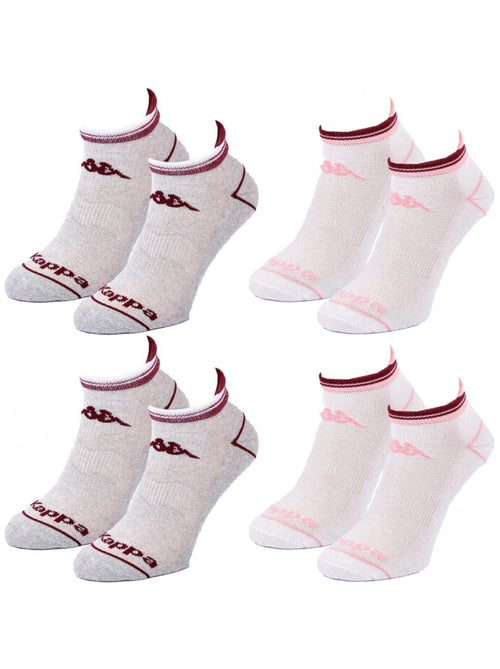 Chaussettes Femme SNEAKER KAPPA - Pack de 4 - Kiabi