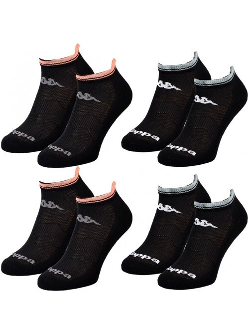 Chaussettes Femme SNEAKER KAPPA - Pack de 4 - Kiabi