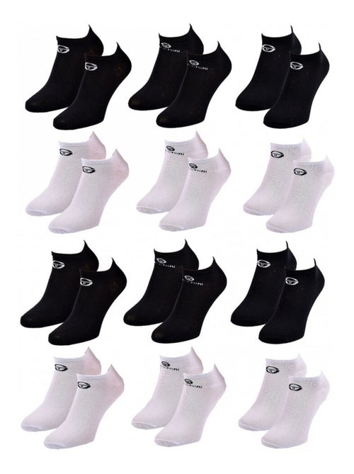 Chaussettes Femme SNEAKER SERGIO TACCHINI - Pack de 12 - Kiabi