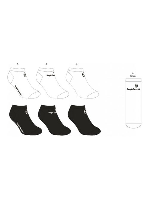 Chaussettes Femme SNEAKER SERGIO TACCHINI - Pack de 12 - Kiabi