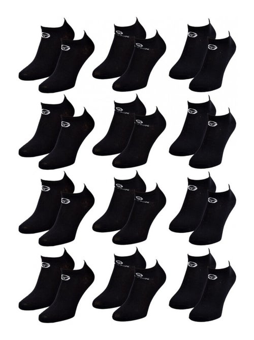 Chaussettes Femme SNEAKER SERGIO TACCHINI - Pack de 12 - Kiabi