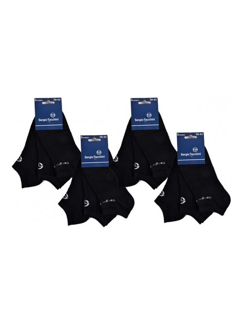 Chaussettes Femme SNEAKER SERGIO TACCHINI - Pack de 12 - Kiabi