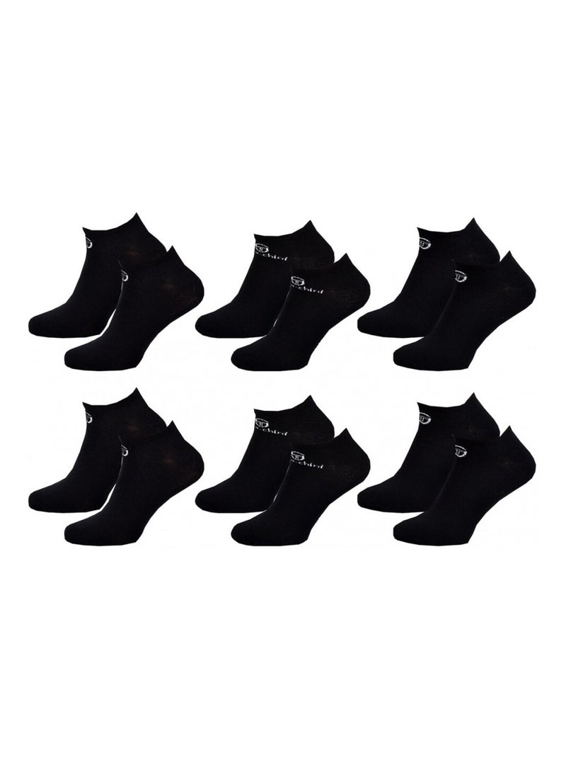 Chaussettes Femme SNEAKER SERGIO TACCHINI - Pack de 6 Multicolore - Kiabi