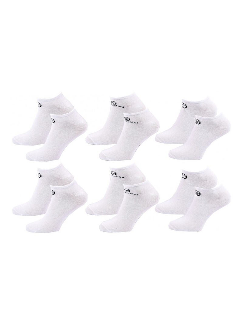 Chaussettes Femme SNEAKER SERGIO TACCHINI - Pack de 6 Multicolore - Kiabi