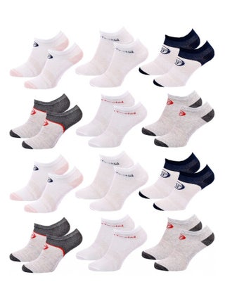 Chaussettes Femme SNEAKER SERGIO TACCHINI Lot de 12 - Pack de 12
