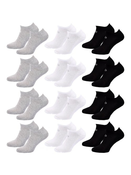 Chaussettes Femme SNEAKER SERGIO TACCHINI Lot de 12 - Pack de 12 - Kiabi