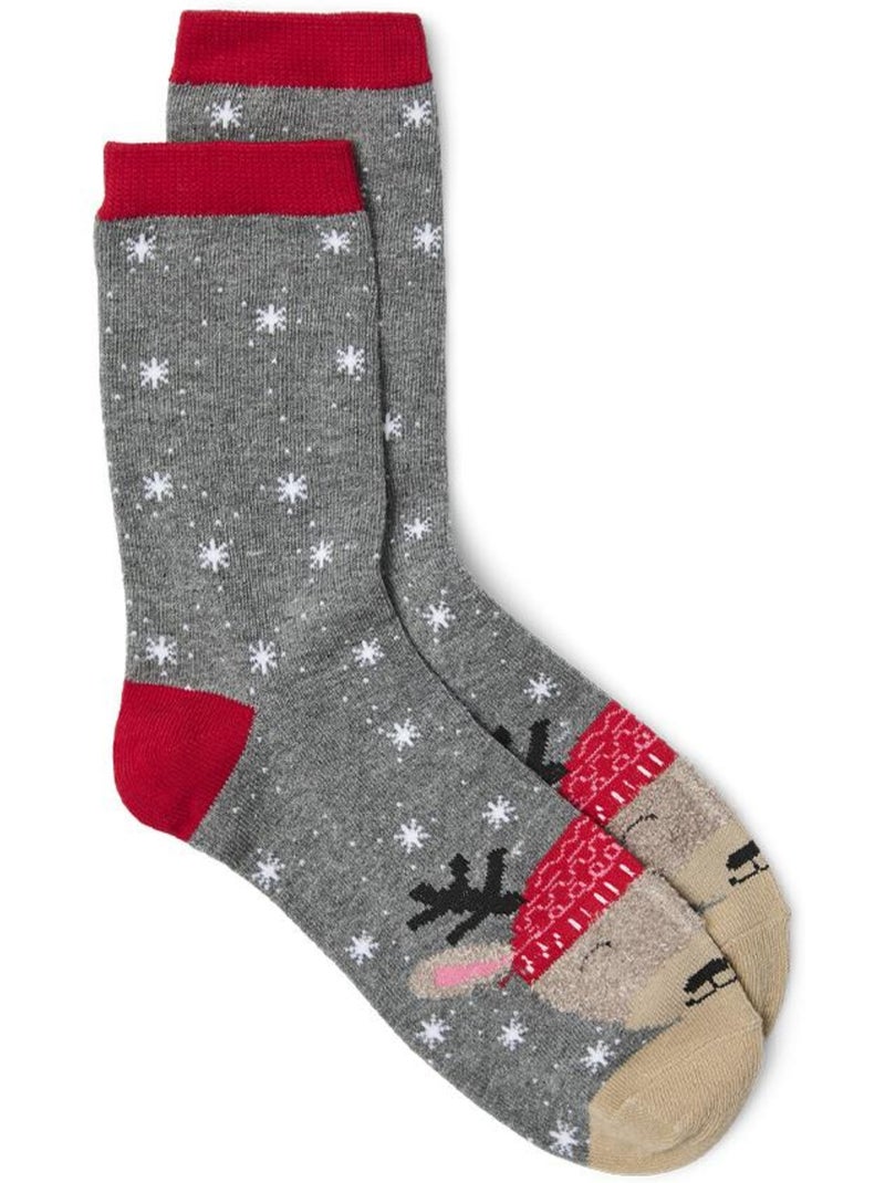 Chaussettes Femme Vero Moda Gris Argenté - Kiabi
