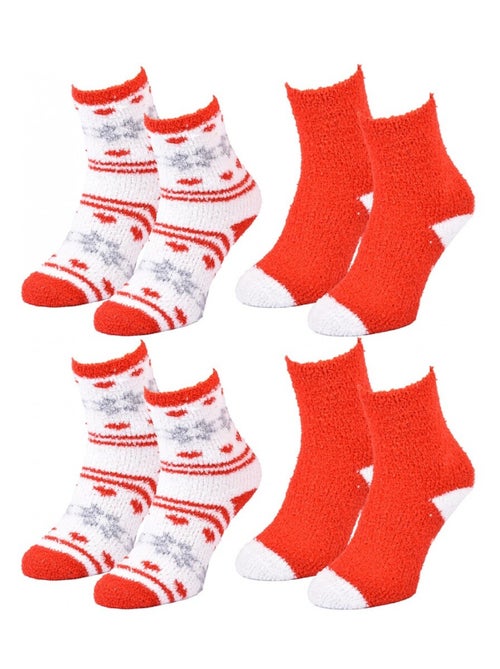 Chaussettes Femme WINTER SOCKS - Pack de 4 - Kiabi