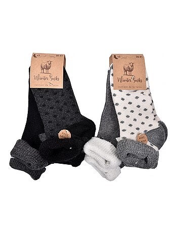 Chaussettes Femme WINTER SOCKS - Pack de 4