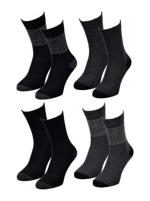 Chaussettes Femme WINTER SOCKS - Pack de 4 - Kiabi