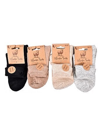 Chaussettes Femme WINTER SOCKS - Pack de 4