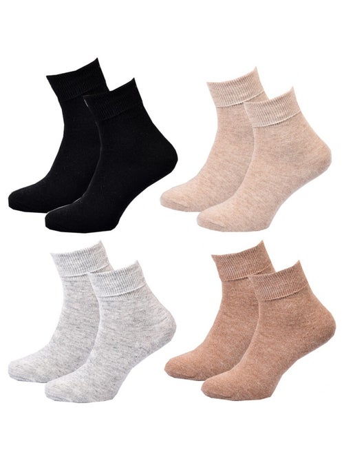 Chaussettes Femme WINTER SOCKS - Pack de 4 - Kiabi