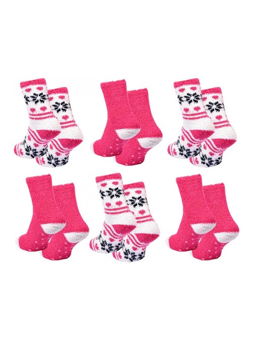 Chaussettes Femme WINTER SOCKS - Pack de 6 - Kiabi