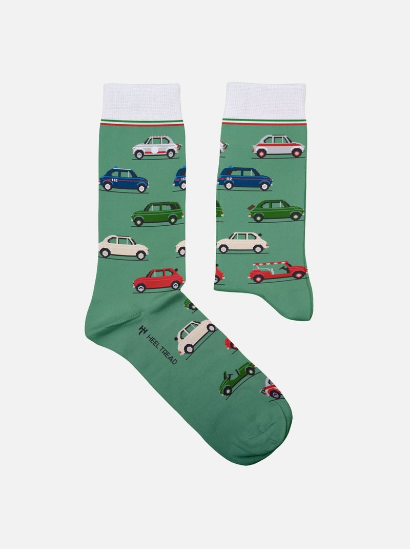 Chaussettes Fiat 500 Gris - Kiabi