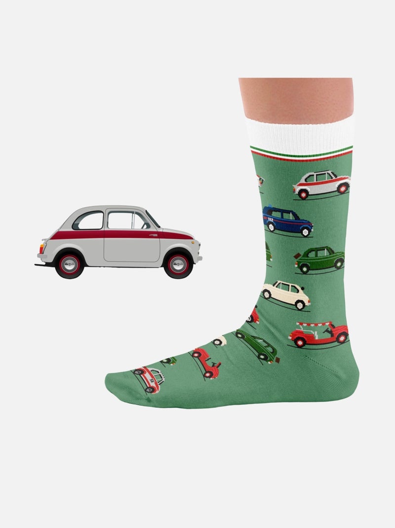 Chaussettes Fiat 500 Gris - Kiabi