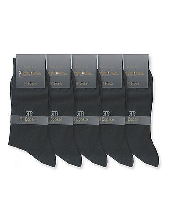 Chaussettes fil d'écosse LOT DE 5 PAIRES
