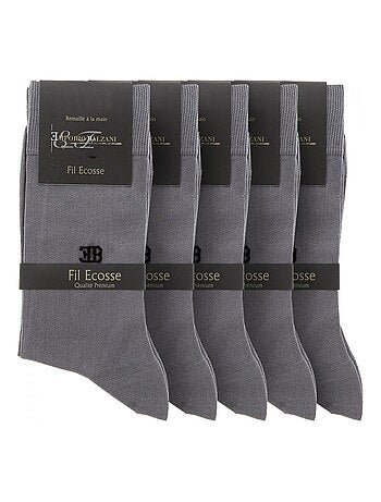 Chaussettes fil d'écosse LOT DE 5 PAIRES