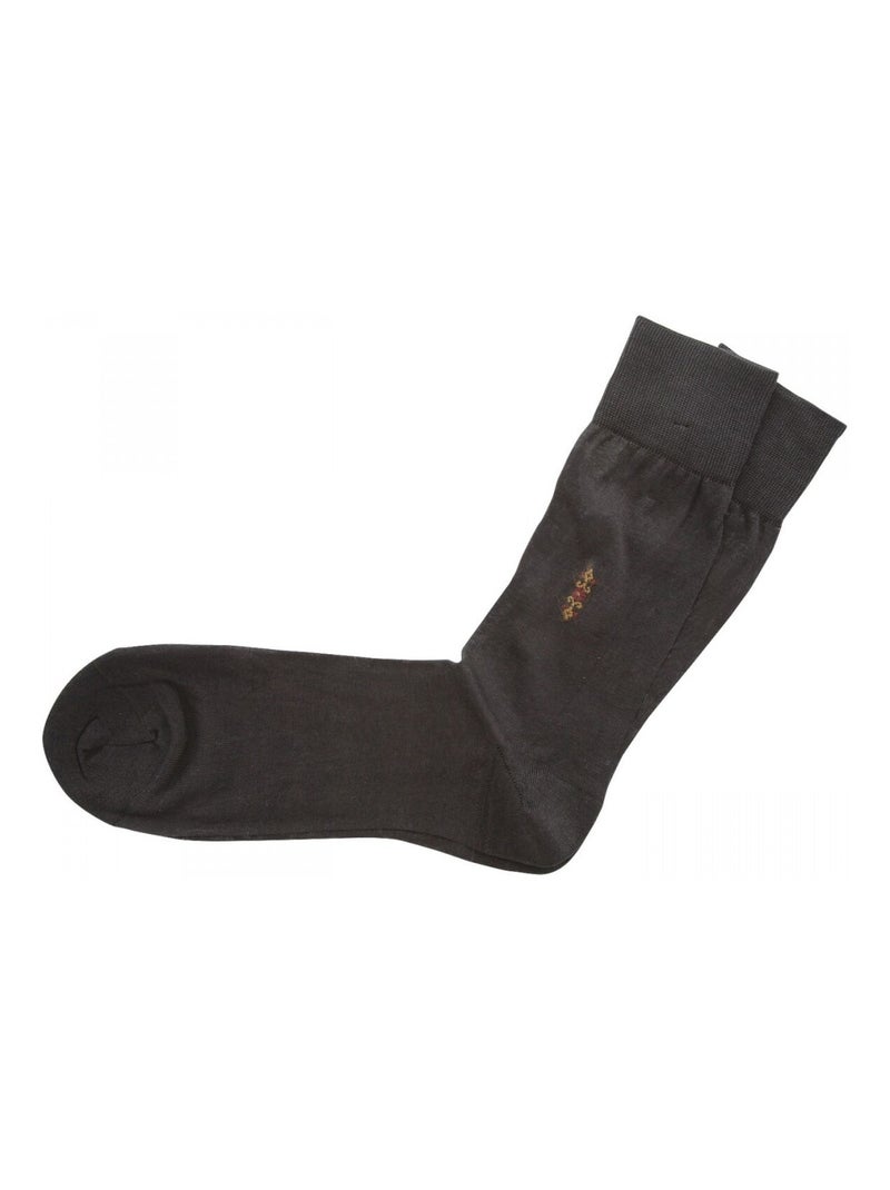 Chaussettes FIL D'ECOSSE Marron - Kiabi