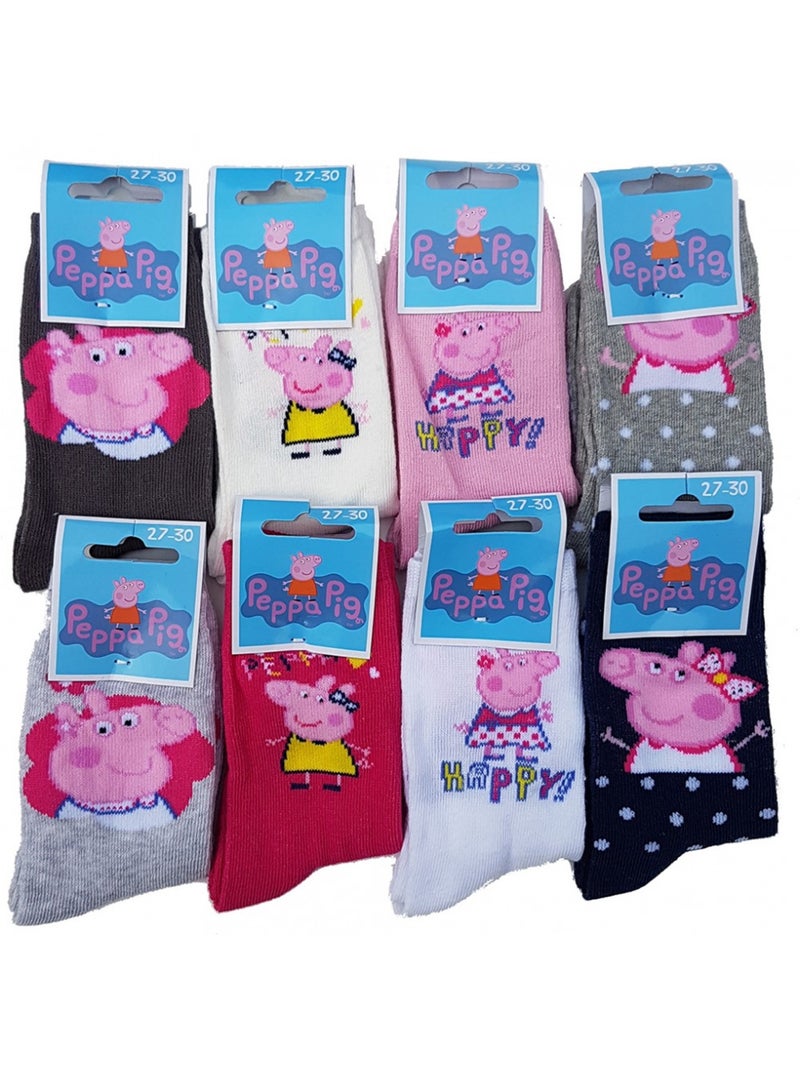 Chaussettes Fille Licence PACK DE 12 PAIRES  MIRACULOUS Blanc Multicolore Gris - Kiabi