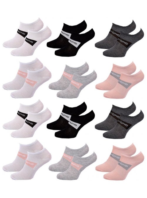 Chaussettes Fille SNEAKER KAPPA - Pack de 12 - Kiabi