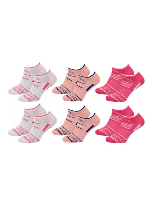 Chaussettes Fille SNEAKER KAPPA - Pack de 6 - Kiabi