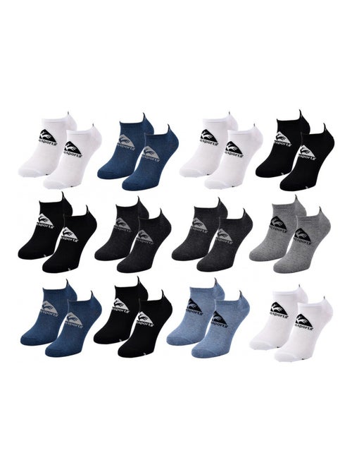 Chaussettes Garçon Le Coq Sportif - Pack de 12 - Kiabi
