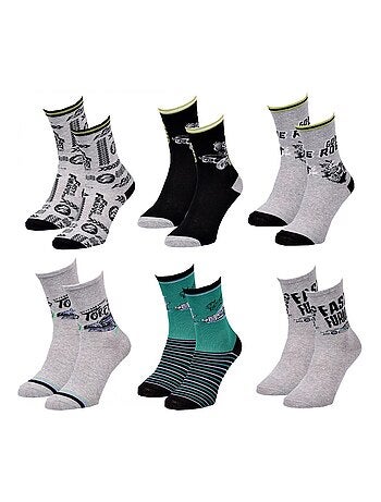 Chaussettes Garçon Licence PACK DE 12 PAIRES FAST AND FURIOUS