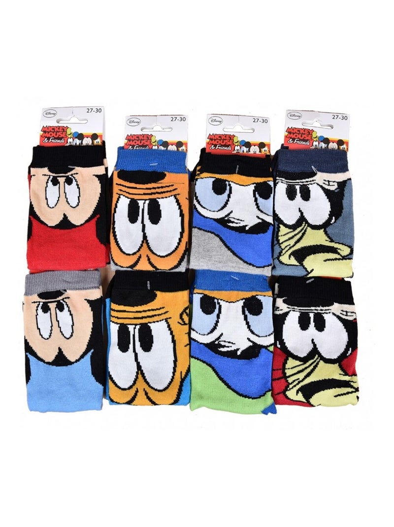 Chaussettes Garçon Licence PACK DE 12 PAIRES MICKEY Noir Gris anthracite Bleu - Kiabi