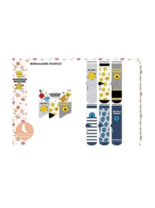 Chaussettes Garçon Licence PACK DE 3 PAIRES - Kiabi