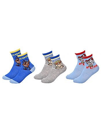 Chaussettes Garçon Licence PACK DE 3 PAIRES