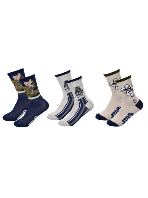 Chaussettes Garçon Licence PACK DE 3 PAIRES - Kiabi
