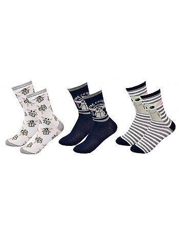 Chaussettes Garçon Licence PACK DE 3 PAIRES
