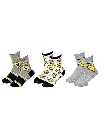 Chaussettes Garçon Licence PACK DE 3 PAIRES