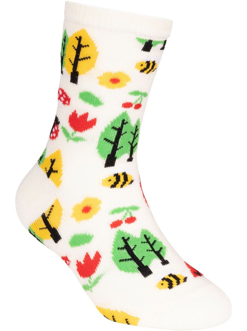 Chaussettes garden - trespass Blanc Rose - Kiabi
