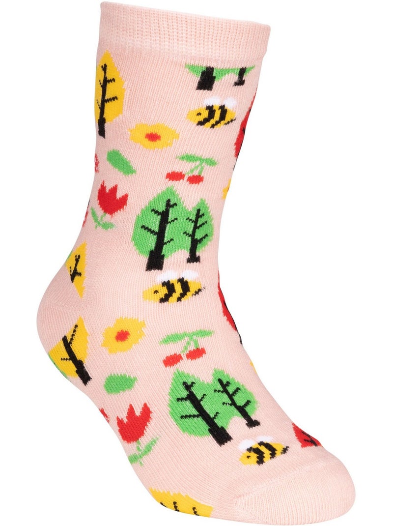 Chaussettes garden - trespass Blanc Rose - Kiabi