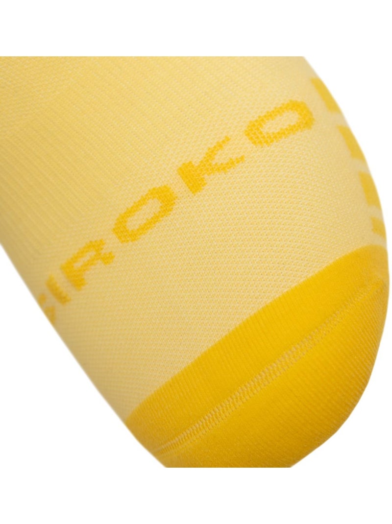 Chaussettes gravel cyclisme homme et femme gs1 Jaune - Kiabi