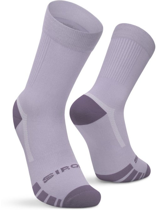 Chaussettes gravel cyclisme homme et femme gs1 lilac - Kiabi Chaussettes gravel cyclisme homme et femme gs1 lilac - Kiabi